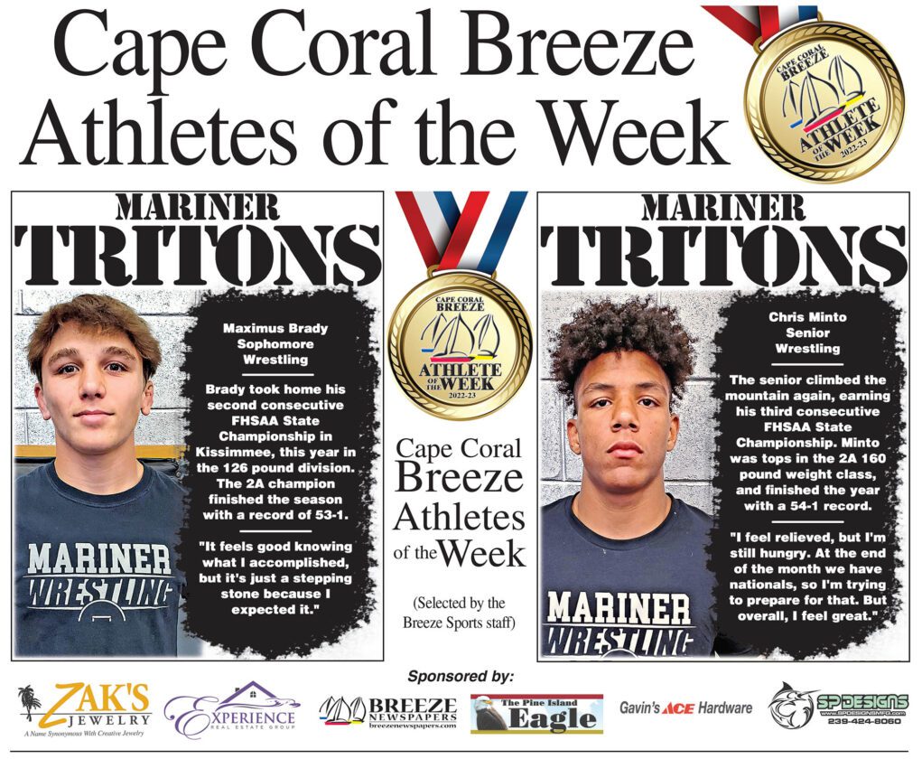 Athletes of the Week 3/10/23 News, Sports, Jobs North Fort Myers